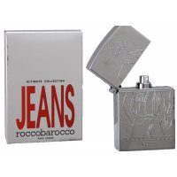 Roccobarocco Silver Jeans Men