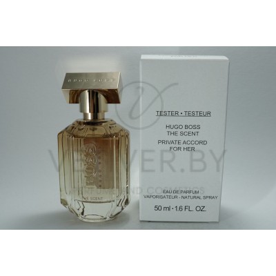 Hugo boss the scent private accord best sale tester