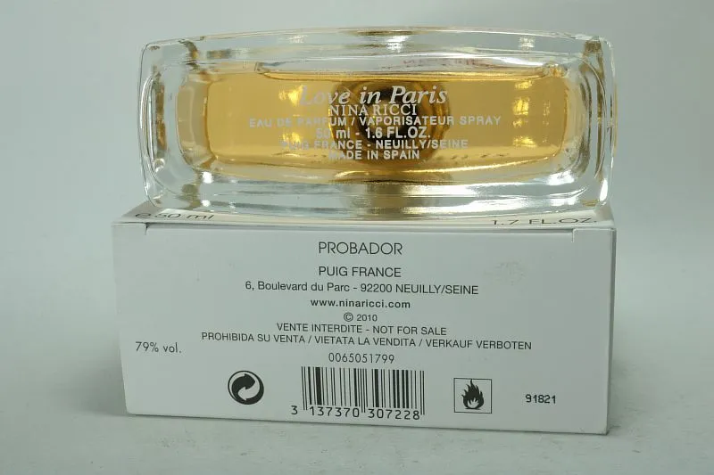 Nina Ricci Love in Paris парфюмерная вода