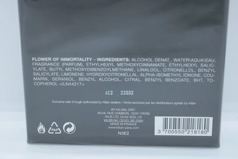 Kilian Flower of Immortality парфюмерная вода