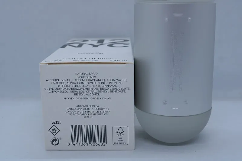 Carolina Herrera 212 туалетная вода