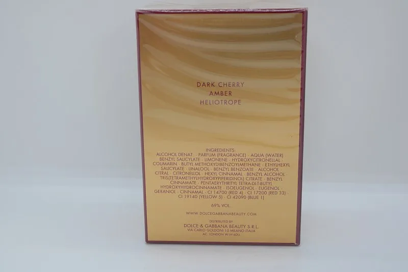 Dolce & Gabbana Q Eau de Parfum Intense парфюмерная вода