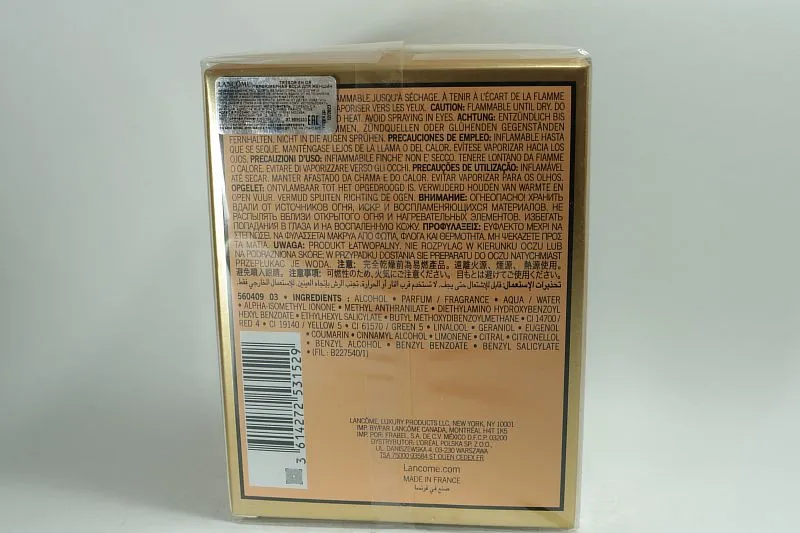 Lancome Tresor En Or парфюмерная вода