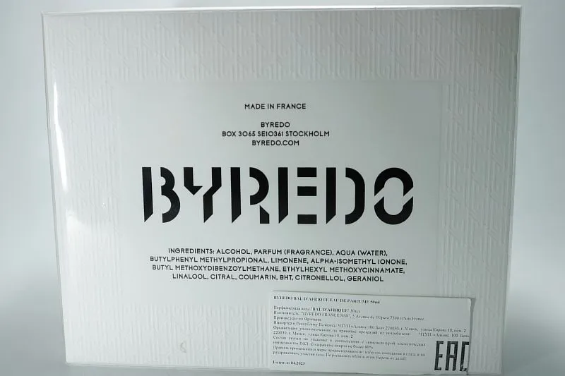 Byredo Bal D`Afrique парфюмерная вода