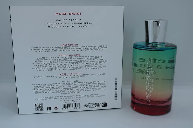 Juliette Has A Gun Miami Shake