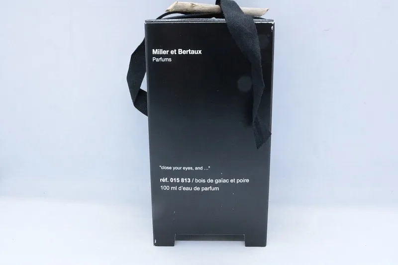 Miller et Bertaux Close Your Eyes, And... /Bois de Gaiac et Poir