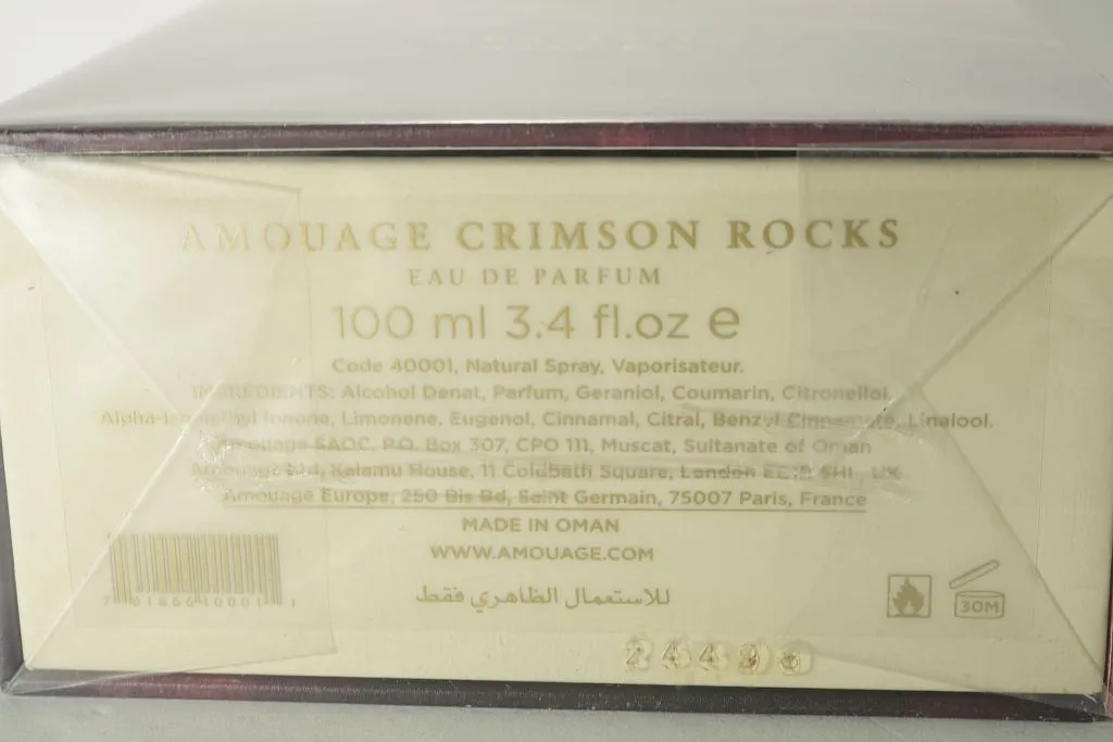 Amouage Crimson Rocks парфюмерная вода