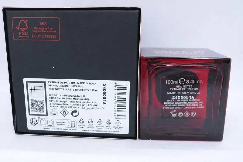 New Notes Latte di Cherry духи