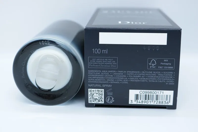 Christian Dior Sauvage Eau Forte парфюмерная вода