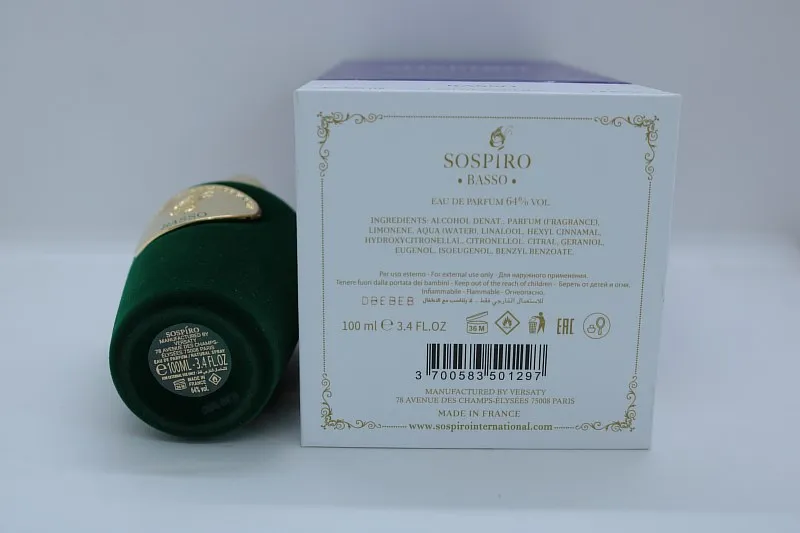 Sospiro Perfumes Basso 