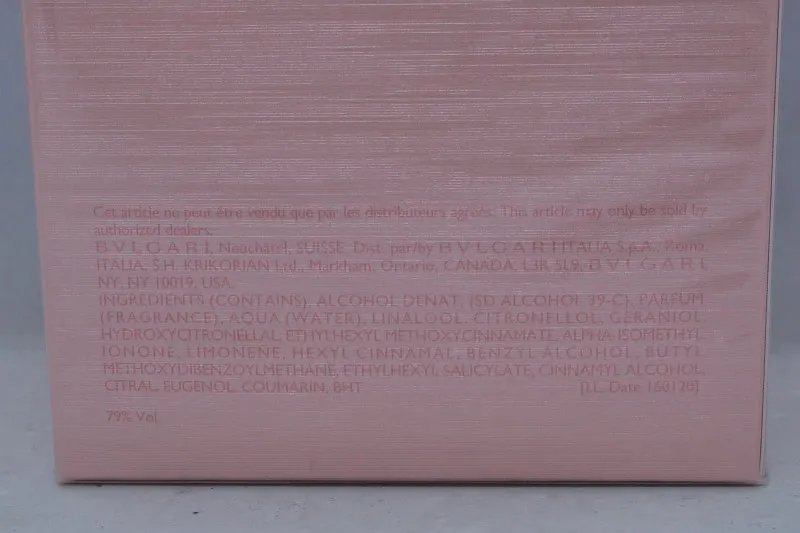 Bvlgari Rose Goldea парфюмерная вода