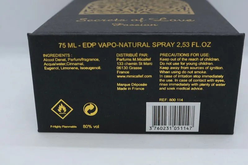 M. Micallef Passion парфюмерная вода