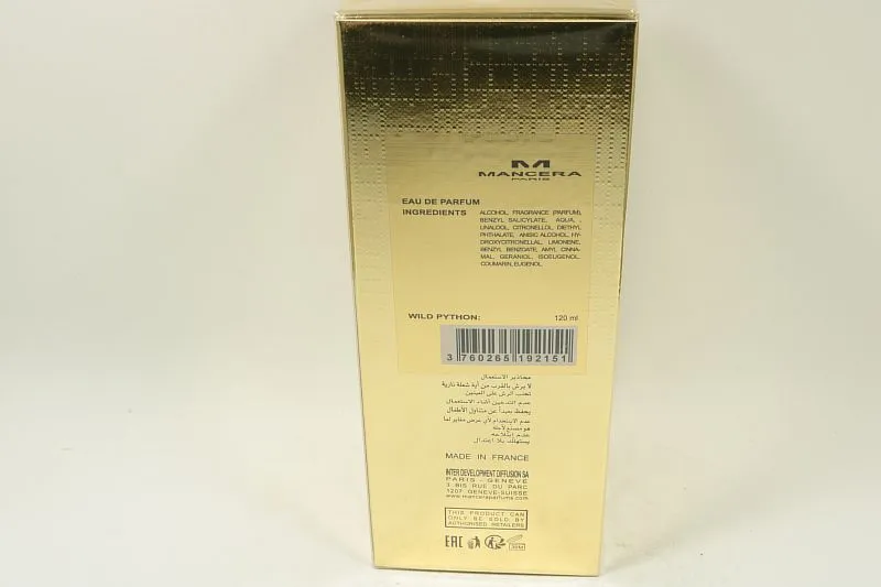 Mancera Wild Python парфюмерная вода