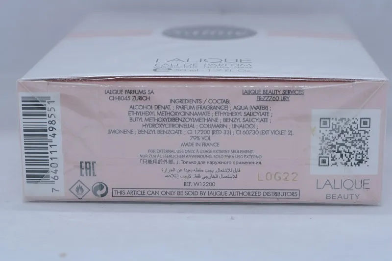 Lalique Satine парфюмерная вода