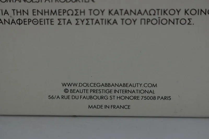 Dolce & Gabbana The One Intense For Men парфюмерная вода