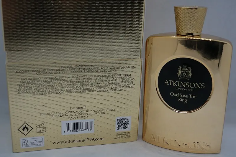 Atkinsons Oud Save The King парфюмерная вода