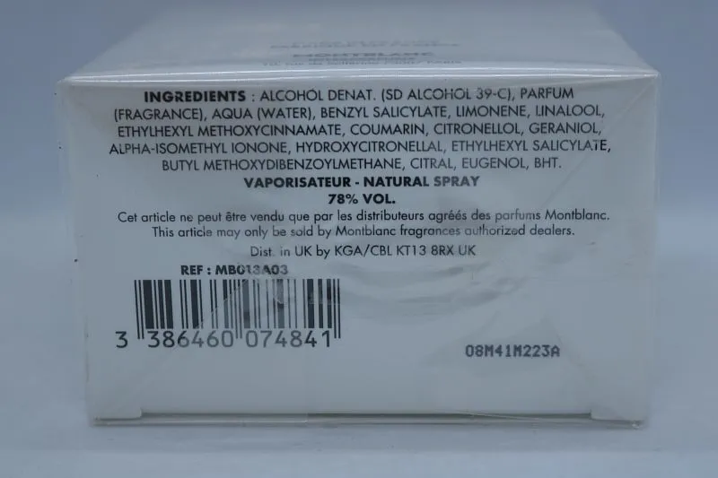 Montblanc Legend Spirit туалетная вода