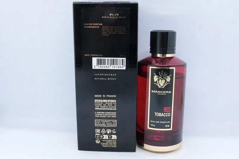 Mancera Red Tobacco парфюмерная вода