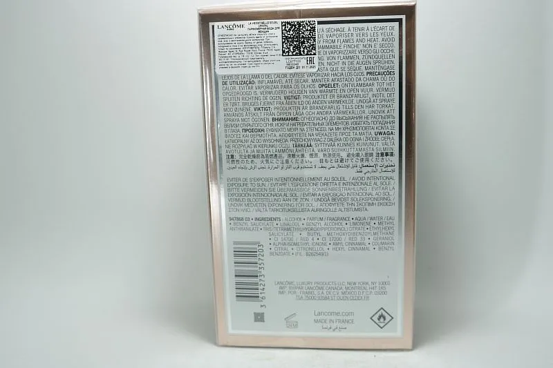 Lancome La Vie Est Belle Soleil Cristal парфюмерная вода