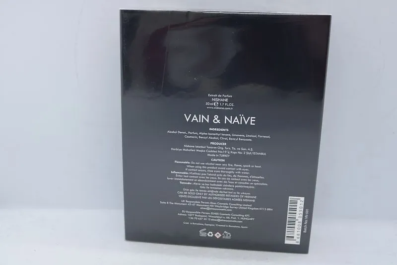 Nishane Vain & Naïve духи