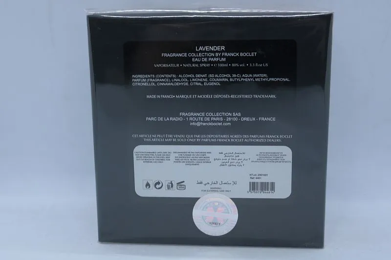 Franck Boclet Lavender парфюмерная вода