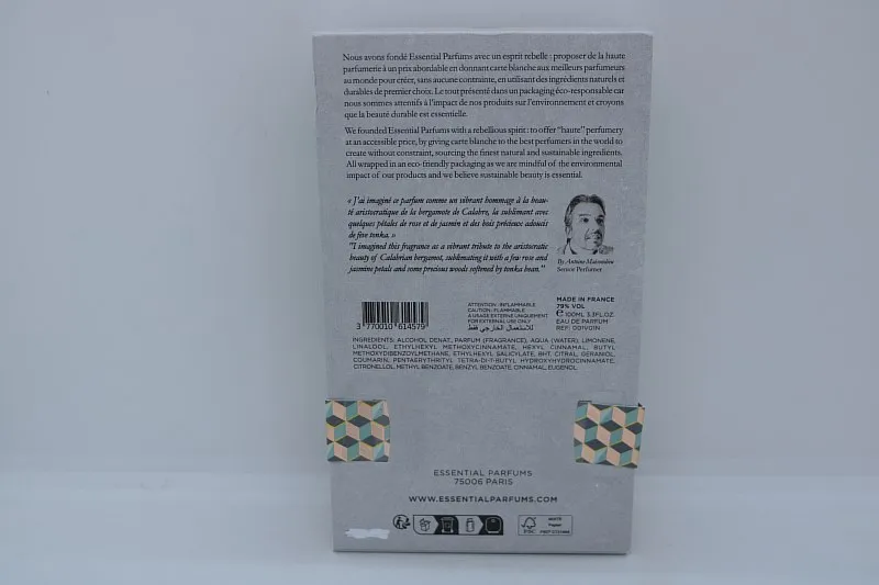 Essential Parfums Nice Bergamote парфюмерная вода