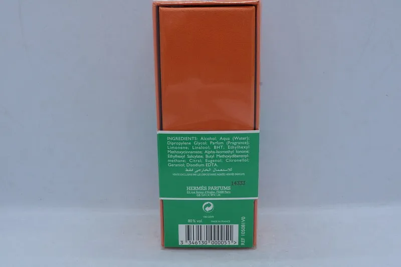 Hermes Eau De Basilic Pourpre