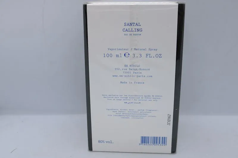 Ex Nihilo Santal Calling парфюмерная вода