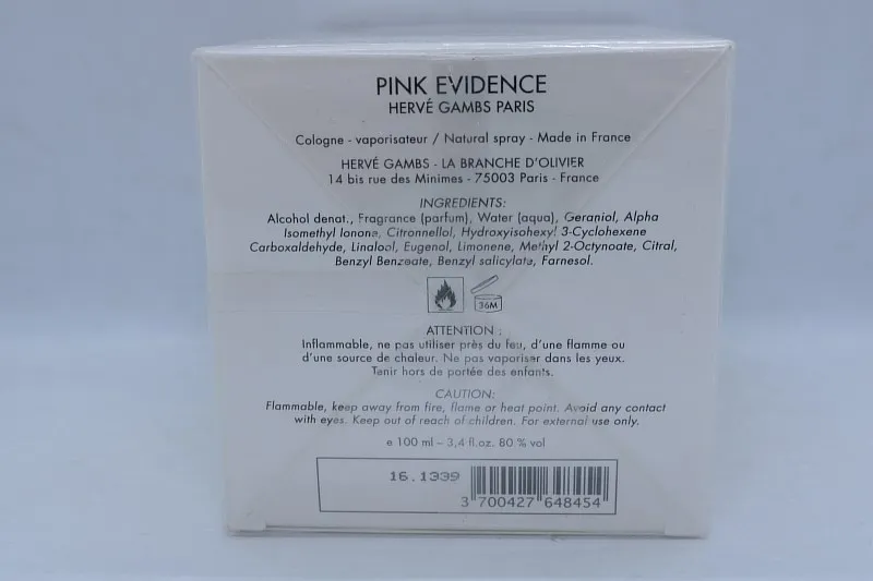 Herve Gambs Pink Evidence туалетная вода