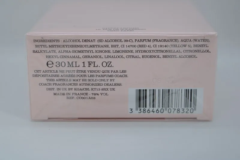 Coach The Fragrance парфюмерная вода