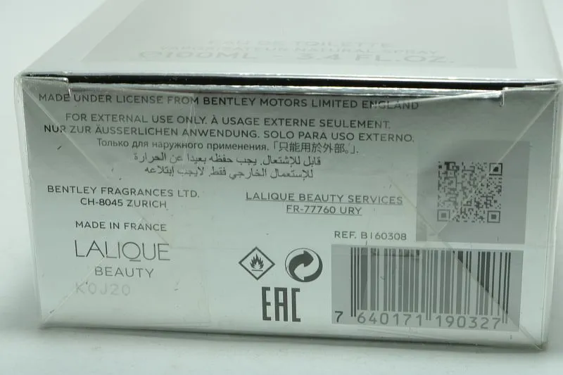 Bentley Momentum туалетная вода