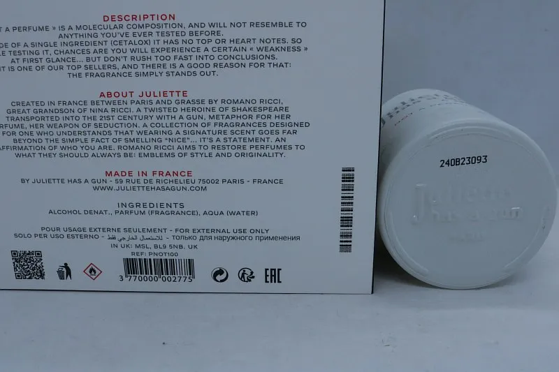 Juliette Has A Gun Not A Perfume парфюмерная вода