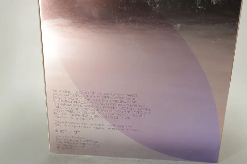 Calvin Klein Endless Euphoria парфюмерная вода