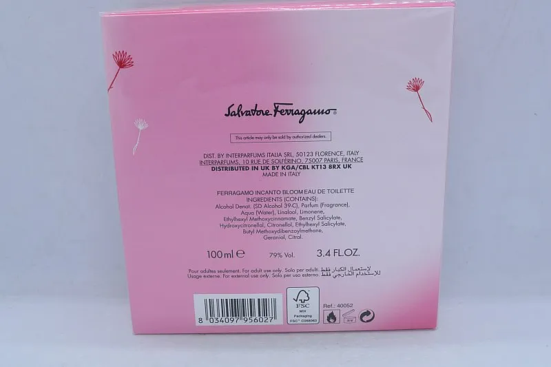 Salvatore Ferragamo Incanto Bloom туалетная вода