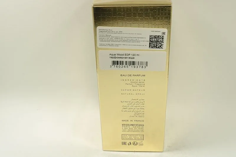 Mancera Aqua Wood парфюмерная вода