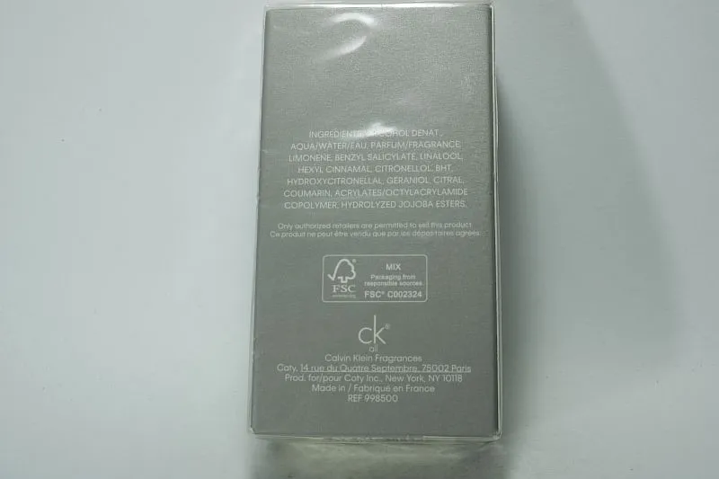 Calvin Klein ALL туалетная вода