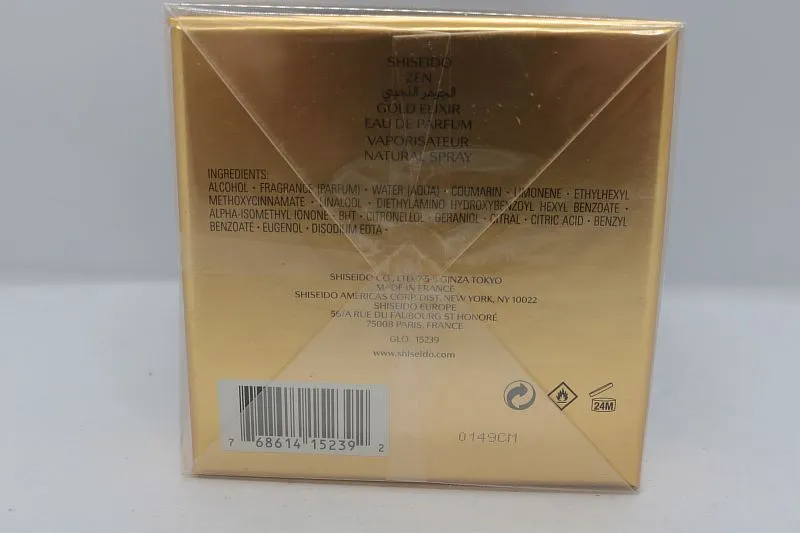 Shiseido Zen Gold Elixir парфюмерная вода
