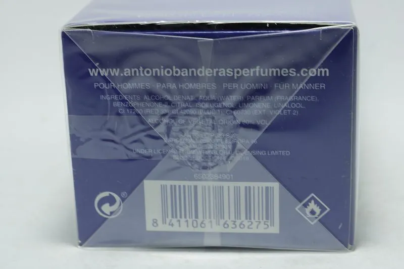 Antonio Banderas Blue Seduction for men туалетная вода