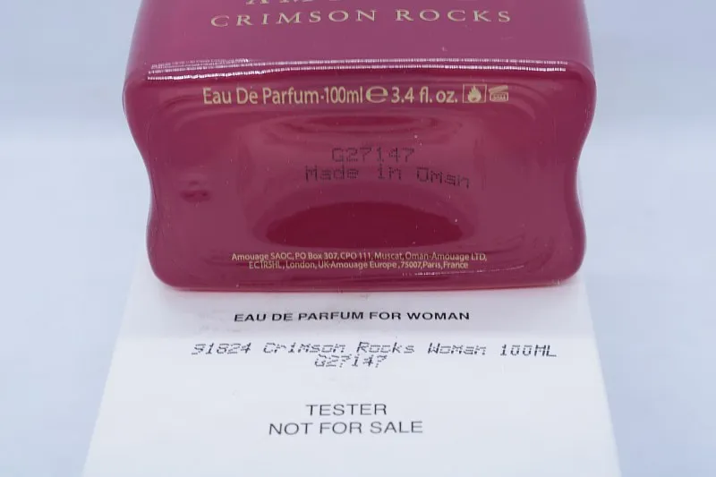 Amouage Crimson Rocks парфюмерная вода