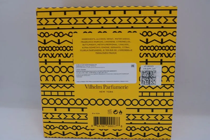 Vilhelm Parfumerie Stockholm 1978 парфюмерная вода