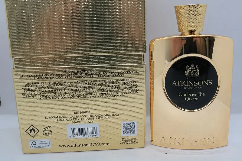 Atkinsons Oud Save The Queen парфюмерная вода