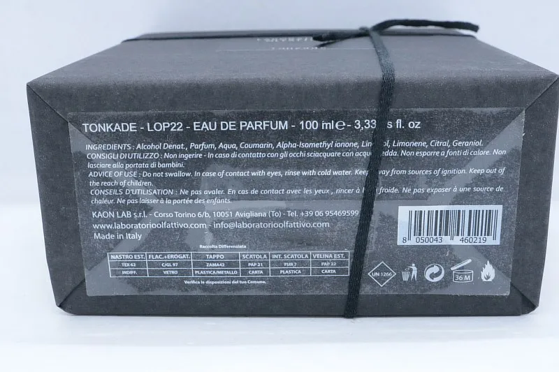 Laboratorio Olfattivo Tonkade парфюмерная вода