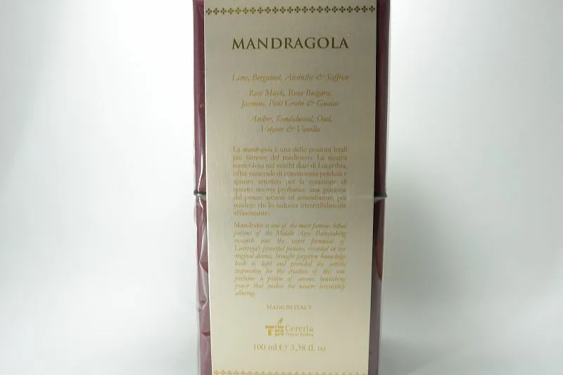 V Canto Mandragola духи