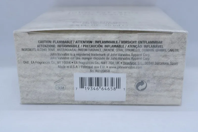 John Varvatos Artisan Pure туалетная вода