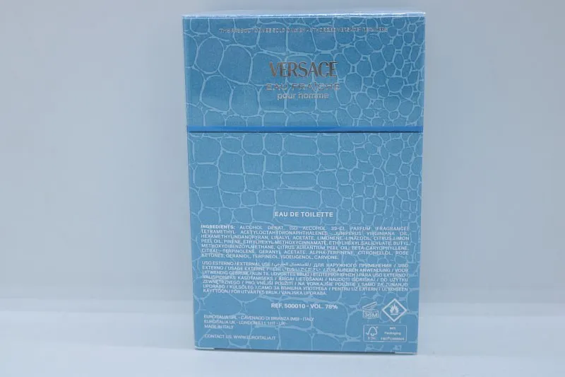 Versace Man Eau Fraiche туалетная вода