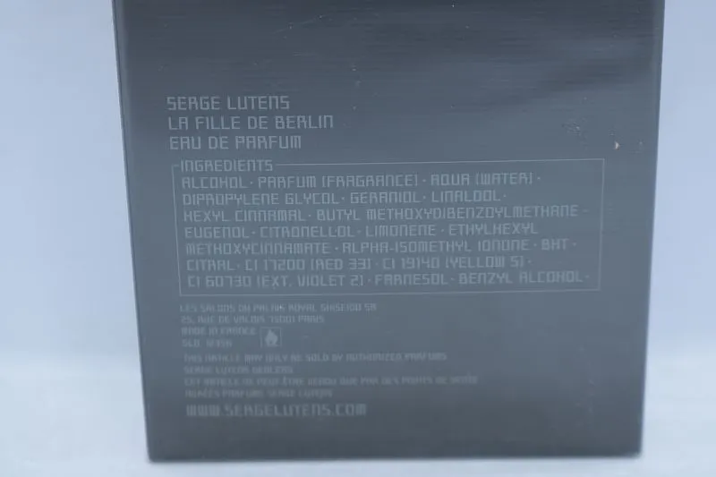 Serge Lutens La Fille De Berlin парфюмерная вода