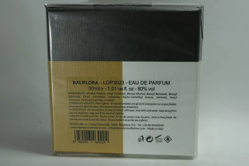 Laboratorio Olfattivo Baliflora парфюмерная вода
