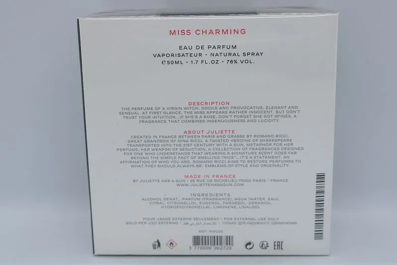 Juliette Has A Gun Miss Charming парфюмерная вода