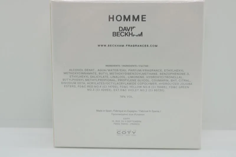 David Beckham Homme туалетная вода