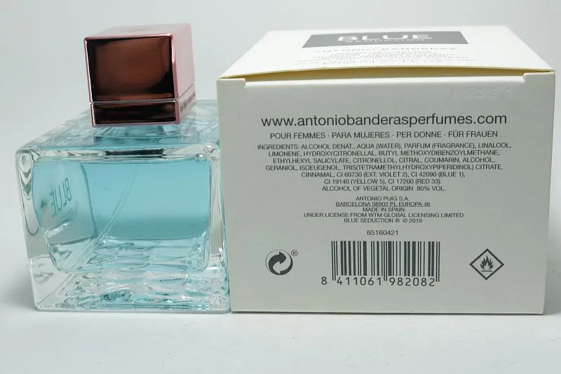 Antonio Banderas Blue Seduction For Women туалетная вода